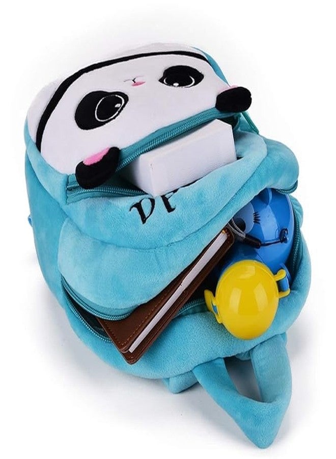 LAVI Panda Kids School Bag Soft Plush Backpacks Cartoon(Pack of 1) - Image 3